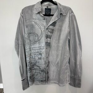 Black‎ Hearts Brigade Size Small Button up